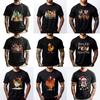 Funny Chicken Christmas Lights Farm Animal Cute Xmas Holiday Printed T-shirt Fashion Casual Clothing
