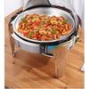 Catering Set Buffet Set Food Pan Dome Set 47cm Stainless Steel Round Roll Top Chafing Dish