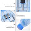 Comfortable Design Bottle-Design Screwdriver Wear-Resistant Long-Lasting Screwdriver Tool Set Bottle Design Sky-Blue