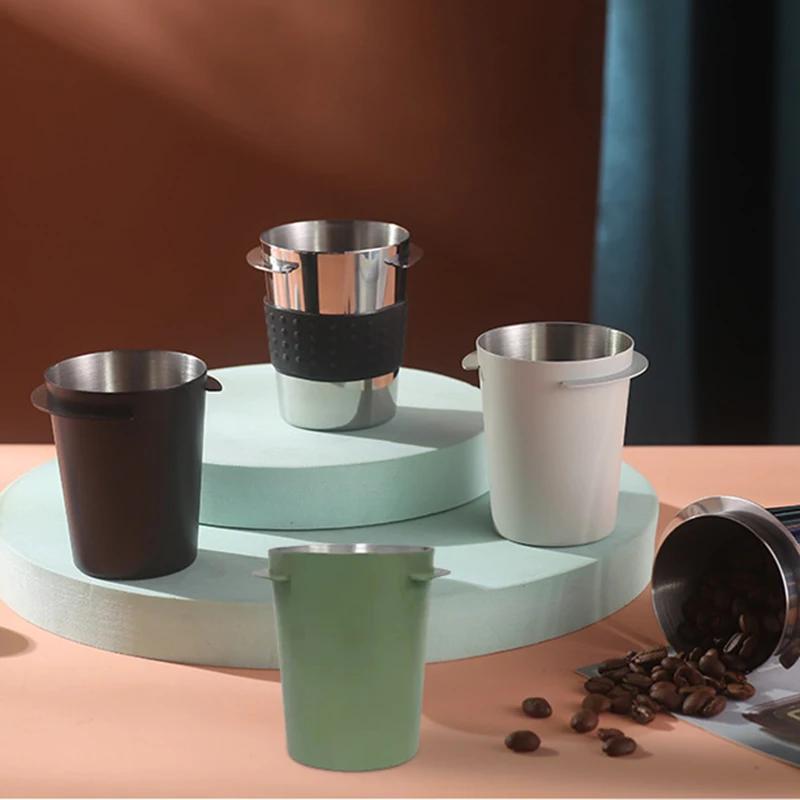 Kaffee Dosierbecher Schnüffeltasse für 58/53/51mm Espressomaschine Verschleißfester Edelstahl Kaffee Dosierbecher Dropshipping