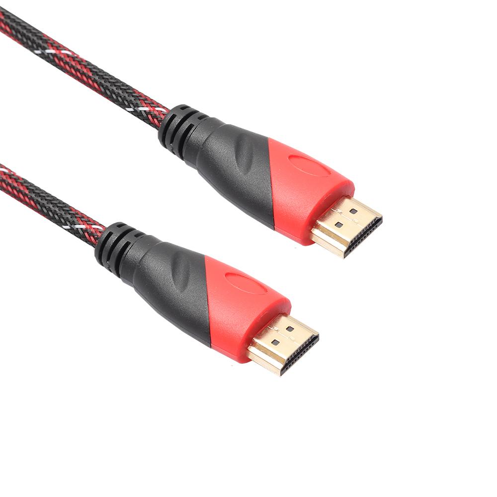 5.0M Braided HDMI Cable V1.4 AV HD 3D for PS3 Xbox HDTV 1080P