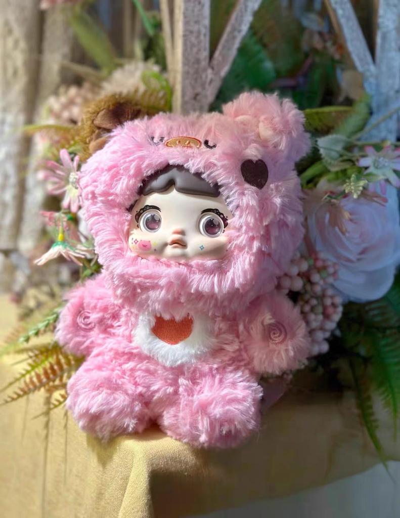 Nommi v1 cute plush toy ornament, festive atmosphere gift, festive hanging decoration bag accessories(Gift of baby clothes)