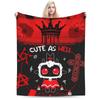 Cozy Cult Of The Lamb game Blanket Merch Home Decorative Blanket Throw Super Soft Velvet for Office