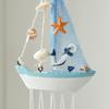 Sailboat Wind Chimes Unique Boat Windchime Charm Garden Wind Pendants Nautical Decor for Balcony Indoor Outdoor Yard