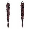 Double Ponytail Boxing Braided Hair Band Rubber Band Pony Tail Hairpiece  for Women
