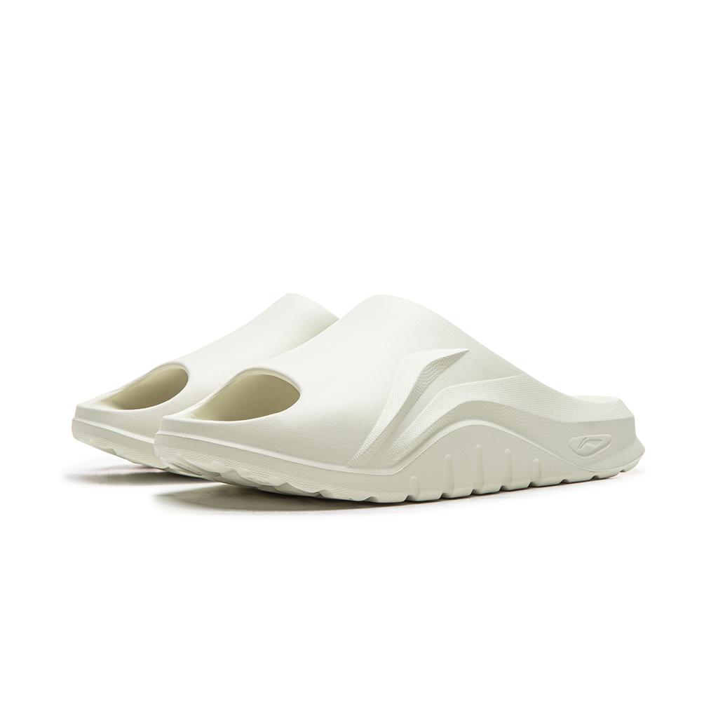 Li Ning Slide Slippers Unisex Creamy Yellow AGAW007-1