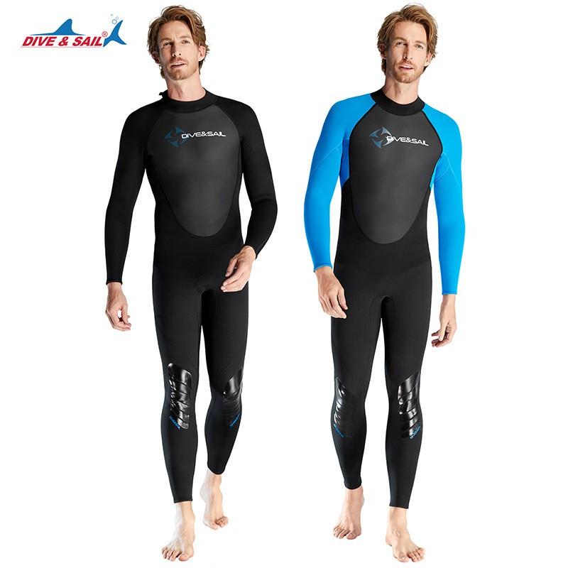 Mens 3mm Full Wetsuit Scuba Diving Snorkeling Surfing Swimming Warm Thermal Neoprene Suit