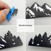 7 Inch Sneeuwberg Boom Embleem, Kofferbak Achterklep Bergen Grafische Badge Sticker past voor Auto Vrachtwagen Racen SUV Pick-up