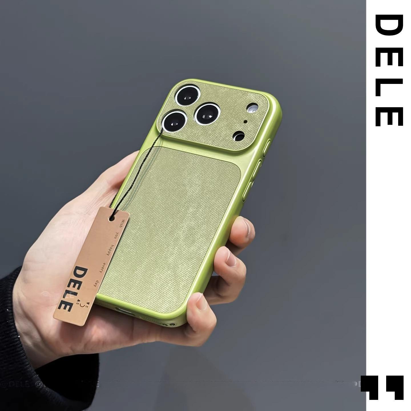 

Plating Denim Fabric Texture Full Camera Protection Phone Case For iPhone 17 15 16 Pro Max 14 13 Thin PC Bumper Shockproof Cover iPhone 14 зелёный