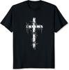 NEW LIMITED Jesus Cross Shirt for Men Christian T-Shirt