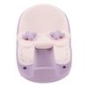 Baby Bath Seating Anti Slip PP Portable Infant Shower Chair with Secure Suction Cups for Washroom Bathroom