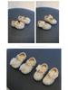 Spring New Arrivals: Baby Girl Crystal Bowknot Soft Sole Princess Shoes - Chic Korean Style