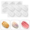 Reusable Non-Stick Silicone Baking Mold 4/12 Cavity Food Safe Mould for Pecan Nut Chocolate Candy Dessert Making