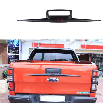 3Pcs Tailgate Handle Cover Moulding Trim Cap Black ABS For Ford Ranger 2012-2019