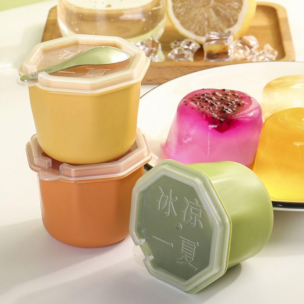 Portable Reusable Ice Cube Mold Polygon With Lid Ice Bucket Ice Cup Summer DIY Refrigerator Freeze Ice Maker