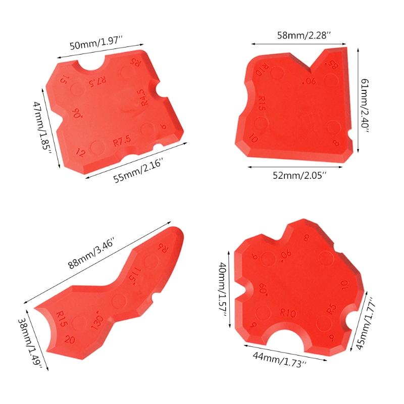 Silicone Caulking Remover Grout Removal Sealant Scraper Tool Sealant Finishing Tool for Bathroom Kitchen Floor Window