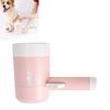 Dog Paw Cleaner 360 Rotation Portable Automatic Soft Silicone Dog Foot Washer In Pink with Handle Pressure Massage