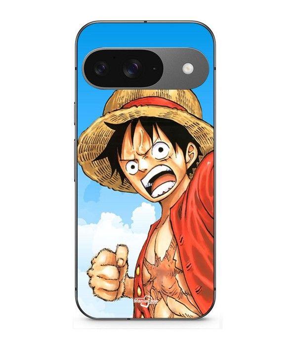 Case - MANIACASE - Google Pixel 9 - Silicone - Soft - Monkey D Luffy
