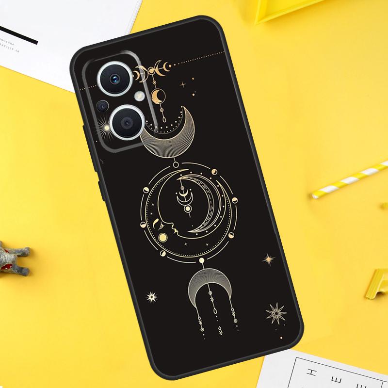 Tarot Moon For OPPO Reno 10 11 12 13 14 Pro 7 8 Lite 8T 11F 12F 13F 14F OPPO Find X8 X5 X6 X9 Pro Case