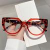 Oversized Women Eyeglasses Frames  New In Simple Multicolor Eyewear Trendy Luxury Design Non-prescription Spectacles