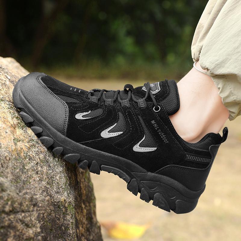 New Men Hiking Shoes Breathable Mesh Splashproof Outdoor Walking Mountain Climbing Sport Men Hunting Trekking Casual Sneakers