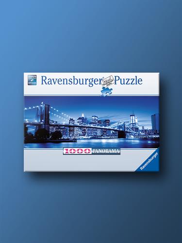 New York Dawn Panorama 1000-Piece Ravensburger Jigsaw Puzzle