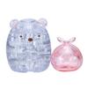 BEVERLY 17-Piece Crystal Puzzle, Sumikkogurashi Polar Bear & Furoshiki, 50267, Clear
