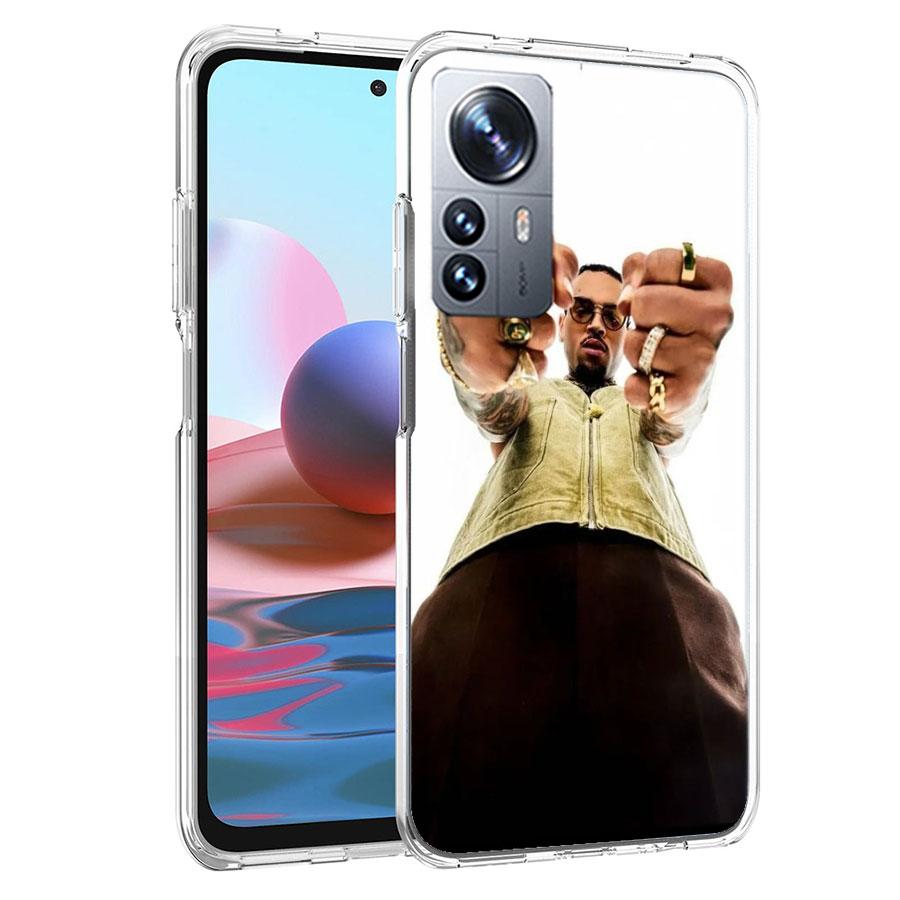 Chris Brown American Rapper Phone Case For Redmi Note 15 Pro 5G 14 13 12 Pro Plus 11 11T 11E 11S 10 Pro 10S 9 9S Cover Cell Clea