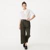 WUNDER GEIST String Wide Pants Khaki