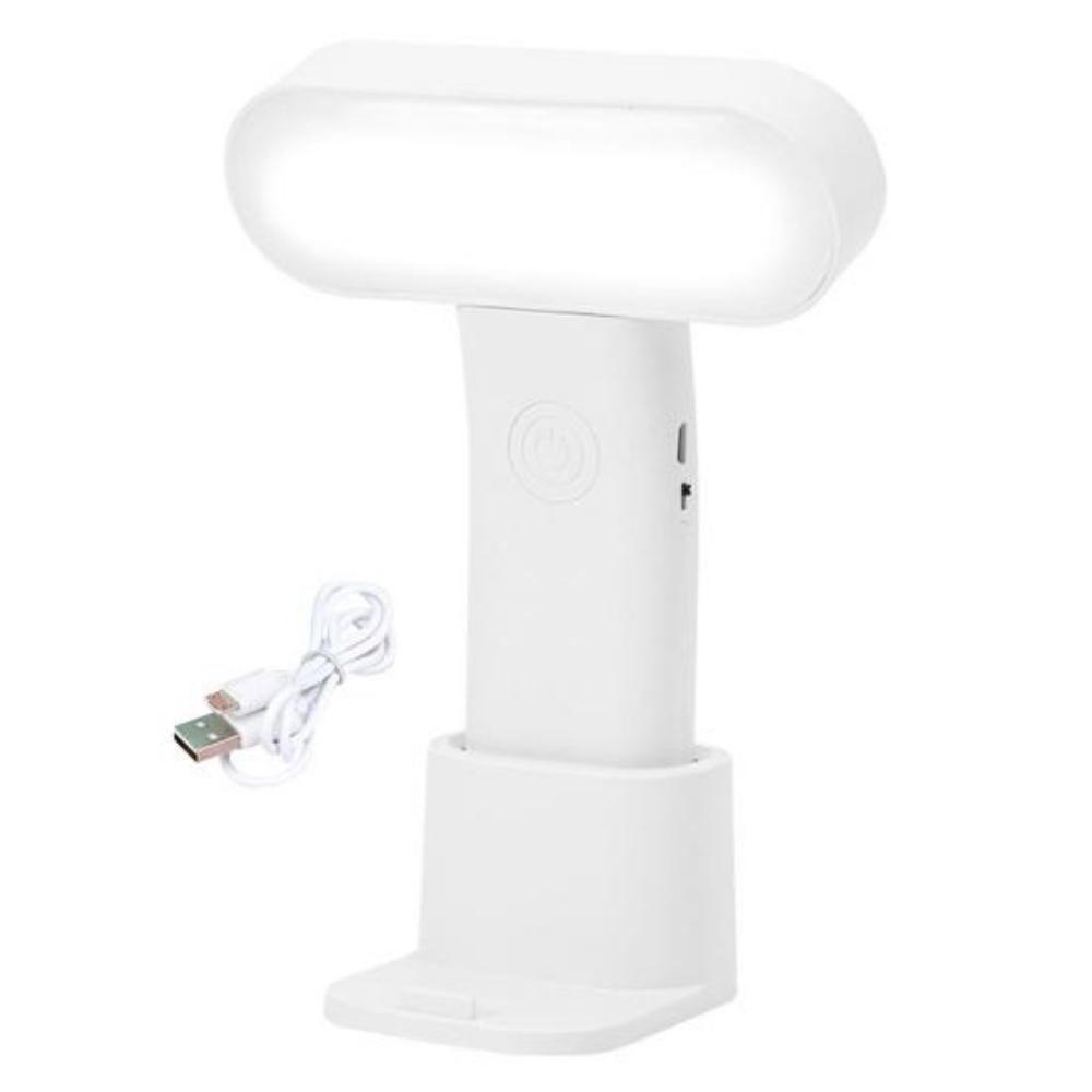 

Зарядка для спальни, прикроватная тумбочка для сна, общая кровать с защитой глаз, магнитная присоска, чтение книг, исследование, портативная маленькая настольная лампа Charging белый