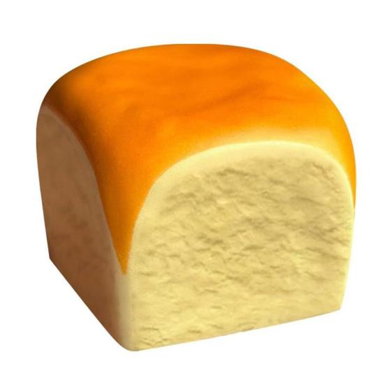 Slow Rebound Toy Hawaiian Bread Squeeze Toy Soft Slow-Rising Stress Relief Fidget Toy Realistic Bread Decompression Gadget for Kids Adults
