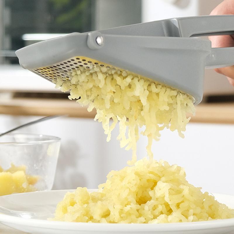 

Potato Smasher Stainless Steel Potato Mashing Utensil 30.5x8.5cm Kitchen Cooking Mashing Tool Sturdy Potatoes Smasher For серый