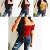 Elegant Women Summer Casual Off Shoulder Tank Top Vest Blouse For Effortless Style