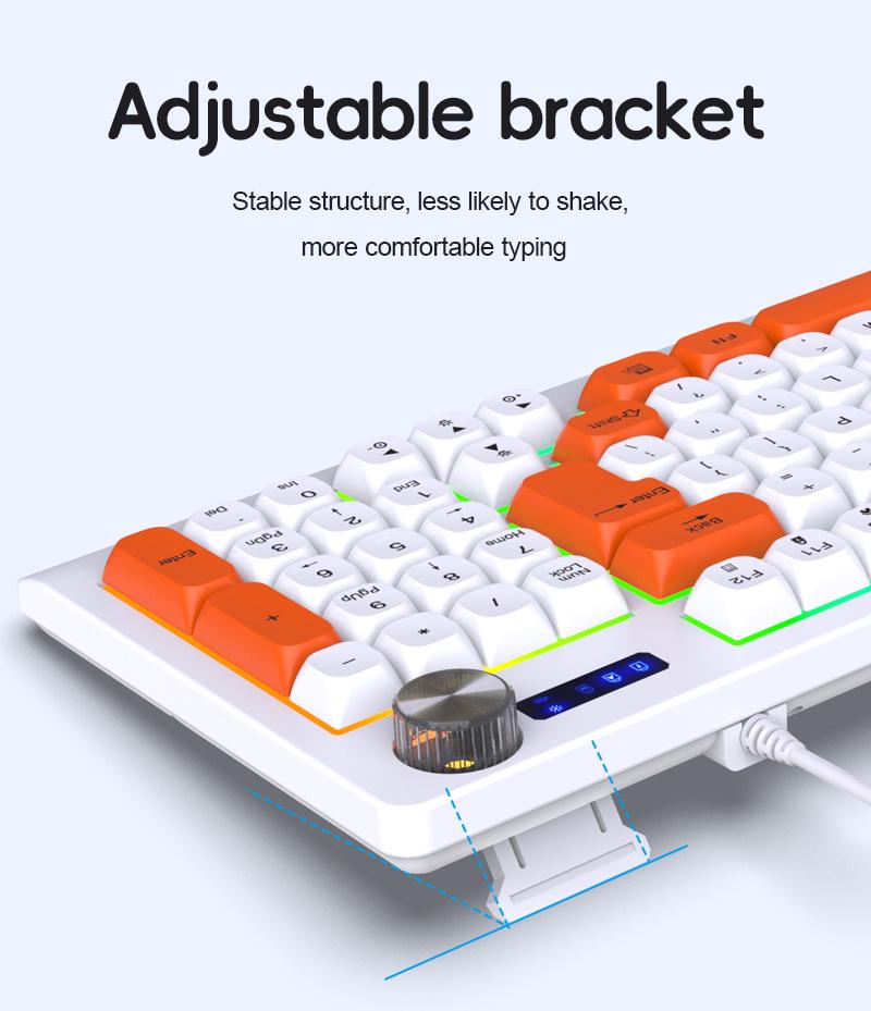K93 Wired Gaming Keyboard - 93-Key RGB Mechanical Keyboard