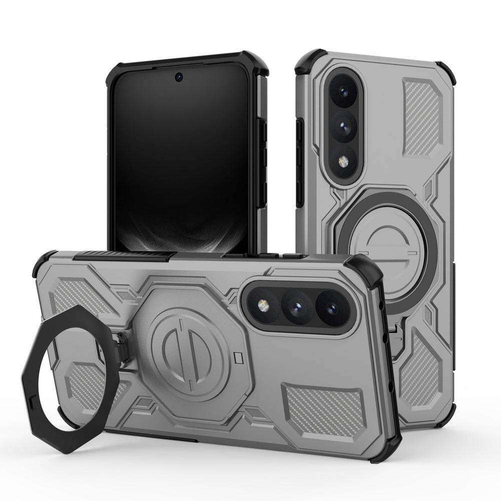 Vier-Ecken Airbag Drehbarer Metall Magnetischer Ring Halter Hülle Für OnePlus Nord 5 4 ce5 One Plus 13s 13T 13R 13 Ace 5 Pro Abdeckung