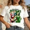 Comics Superhero Tshirts for Women Joker Harley Quinn Wonder Women Print Casual Cotton Short Sleeve Tee Streetwear FeUnisex Tops