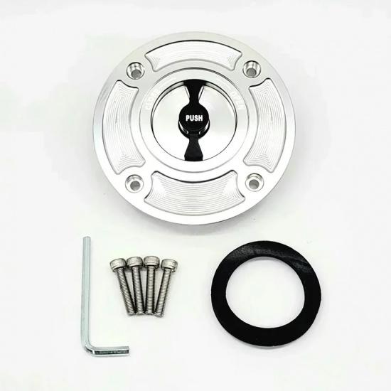 Motorcycle CNC fuel tank cap cover for Suzuki GSXR600 gsxr750 gsxr1000 gsxr1300 Hayabusa TL1000S TL1000R GS500