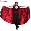 Elegant Black Vampire Costume Cloak For Men Ideal For Halloween Parties And Events