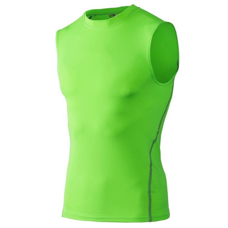 Sportsvest for menn Løping Quick Dry Bodybuilding Fitness Tanktrening Jogging Ermeløs utendørs Overdeler