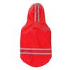 Pet Clothes - Dog Reflective Waterproof Raincoat Teddy Puppy Hooded Jacket Coat Pet Clothes