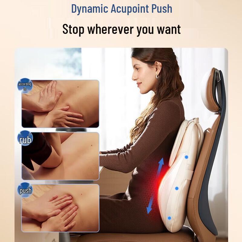 Westinghouse Lumbar and Back Massager with Heat CN plug (adapter included)