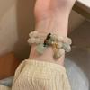 Natural Stone Lotus Pod Pendant Bracelet New Chinese Personality Trend Bracelet Simple Niche Fresh Jewelry Wholesale