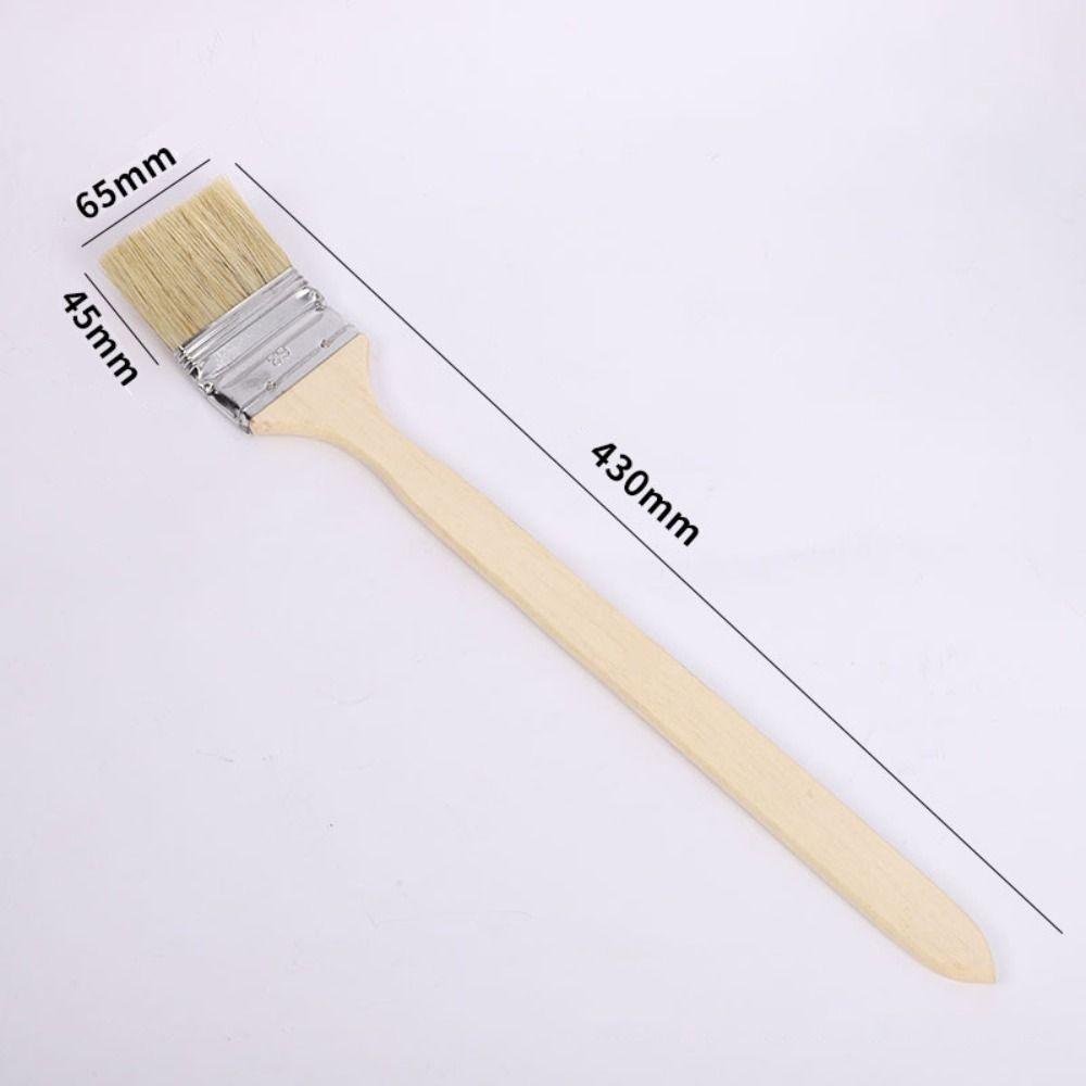 Mixed Pig Mane Hair Elbow Paint Brush Long Handle Elbow Universal Bristle Brush  Painting