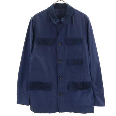 Kemit Tomorrowland Seidenmischjacke 48 Marineblau TOMORROWLAND Herren Gebraucht