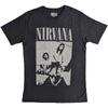 Nirvana Sitting T-Shirt Black New
