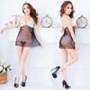 Sexy Lace Nightwear Erotic Lingerie Sleepwear Women Summer Sleep Dress Halter Backless Babydoll