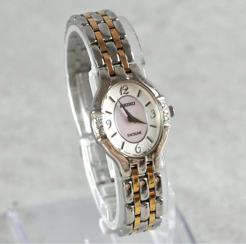 [USED] SEIKO Exceline 1F20-0AW0 Combination Quartz