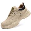 Men's Summer Labor Protection Shoes Breathable Insulating Anti-crush Anti-puncture Odorless Durable Construction Site Work M1180