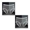1/2pcs Transparent Briefs Women Sexy Low Waist Panties Lingerie Plus Size L-XXXL Perspective Underwear