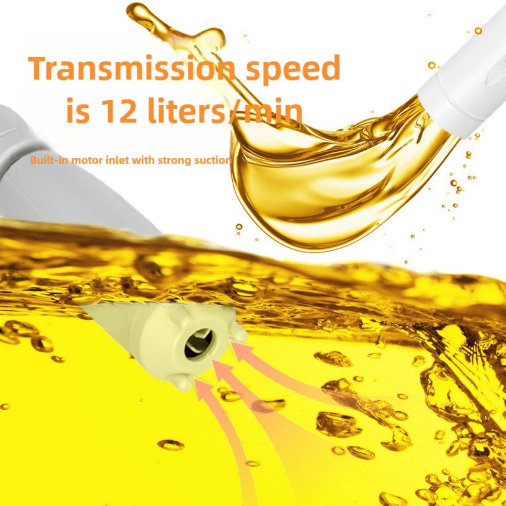 New Portable Horizontal Oil Pump Dry Battery Gasoline Diesel Urea USB Electric Water Pump Barrel Refueling Multi-scene